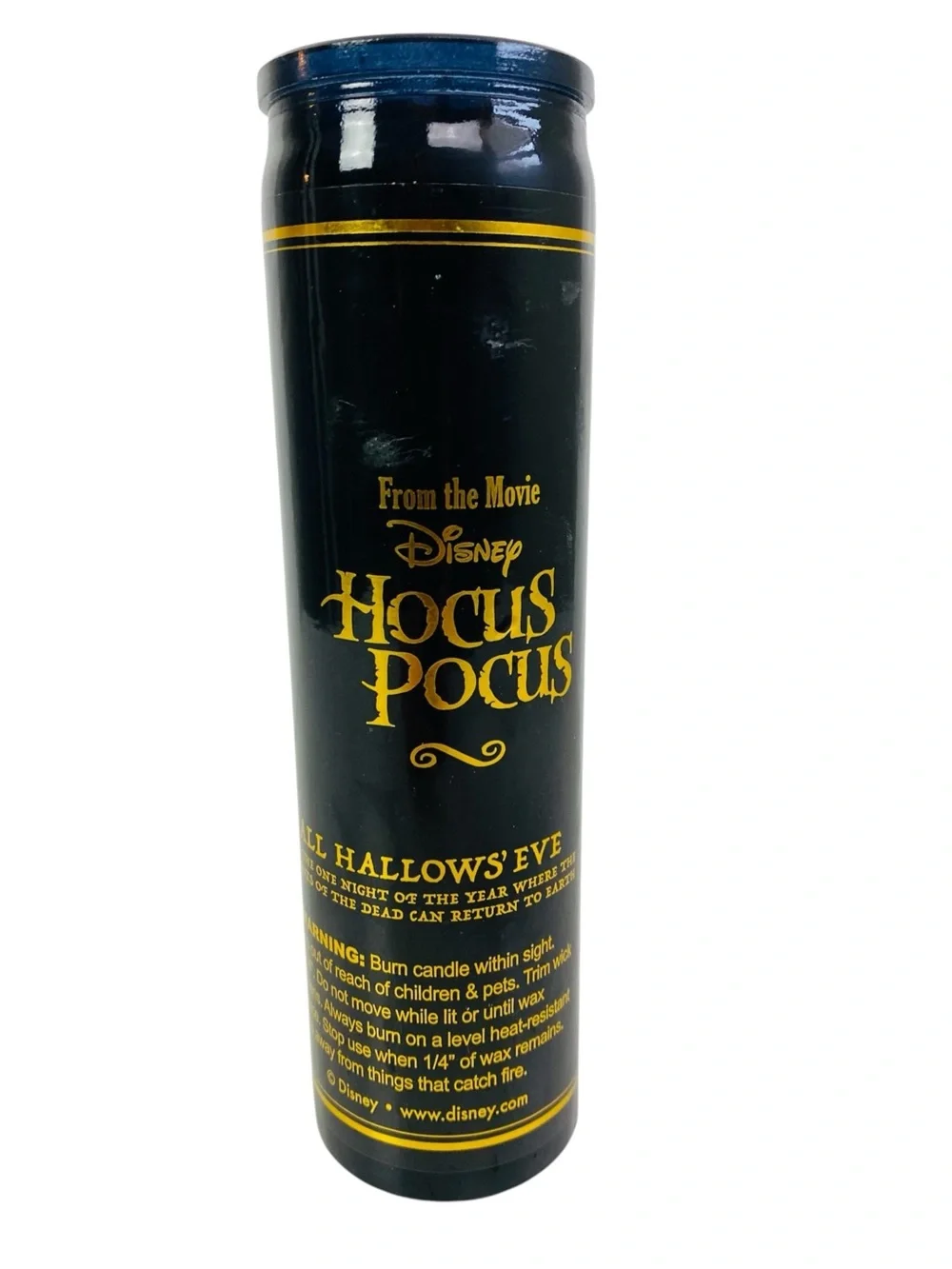 Hocus Pocus Black Flame Candle Disney Novelty Candle